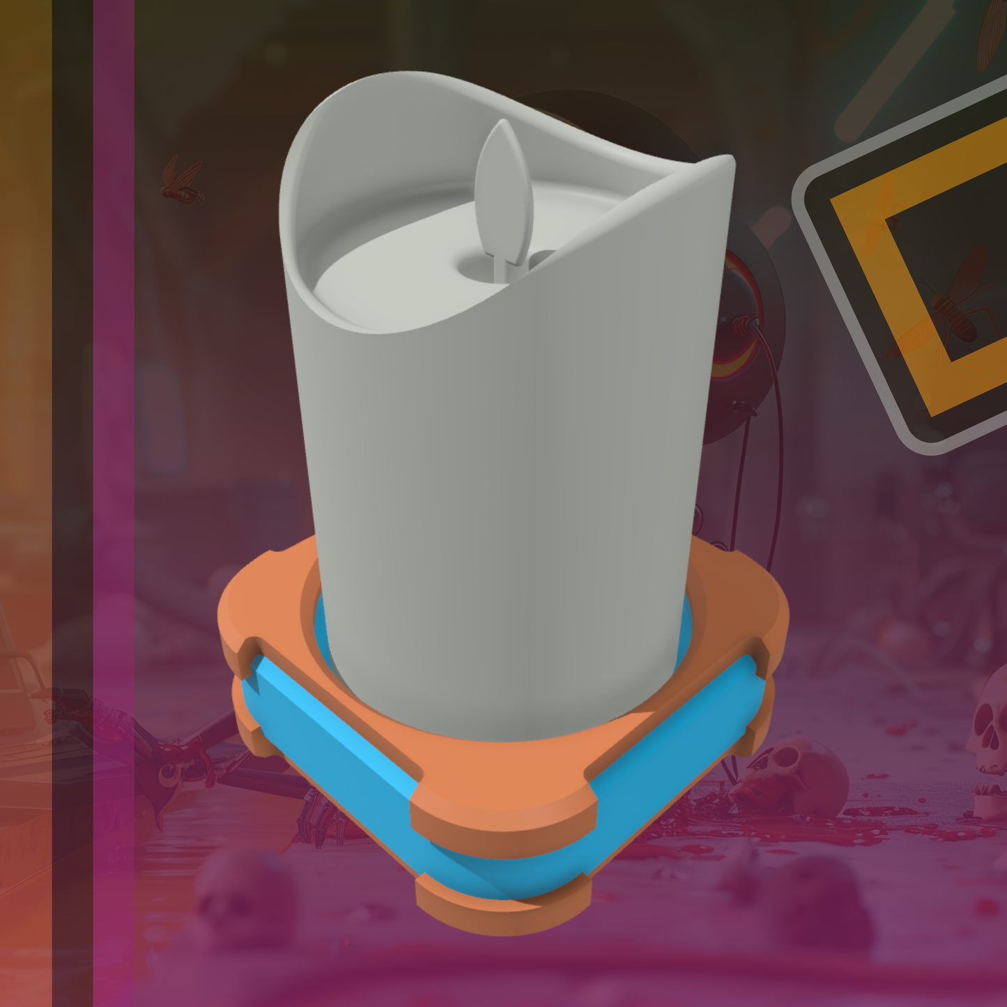 @ Beyond Earth Candle Base Plus