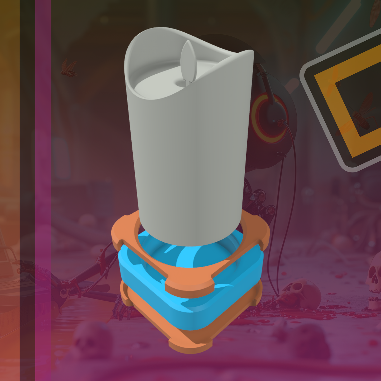@ Beyond Earth Candle Base Plus
