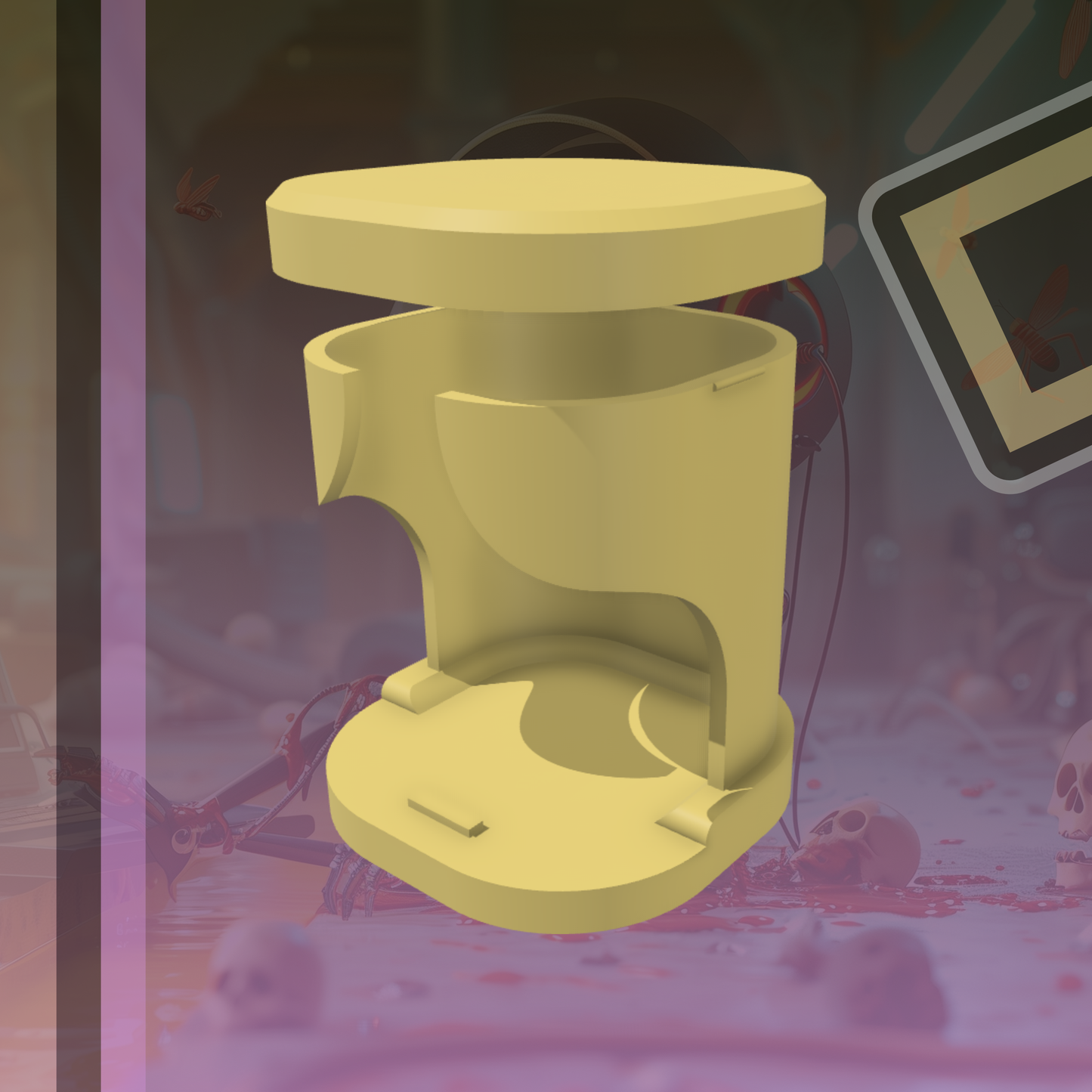 @ Fridge Magnet 2er Dispenser